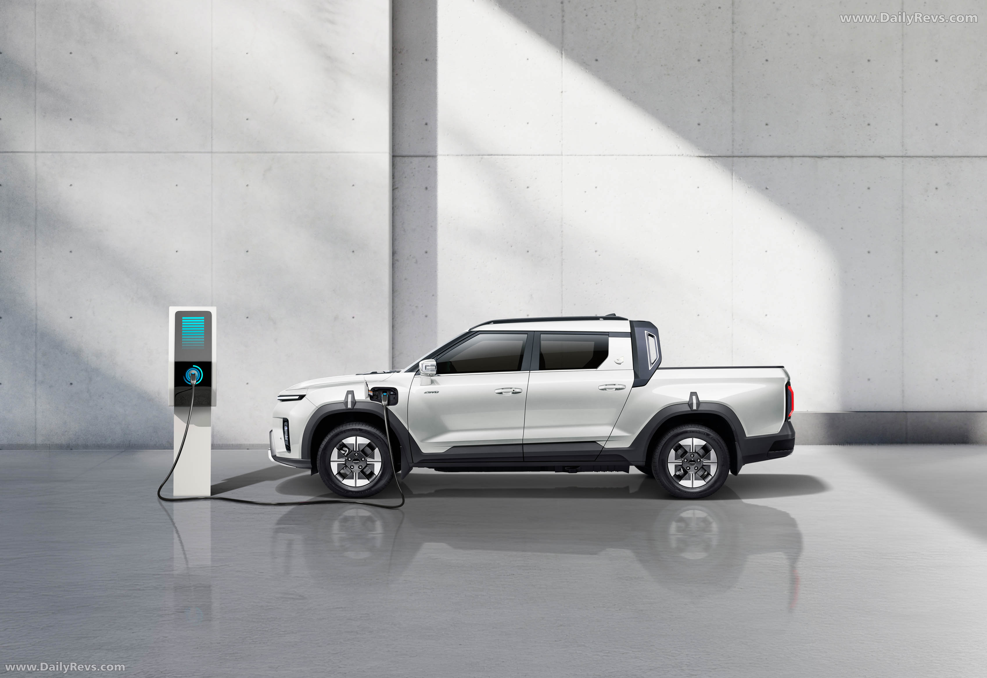 2026 KGM Motors Musso EV Side View