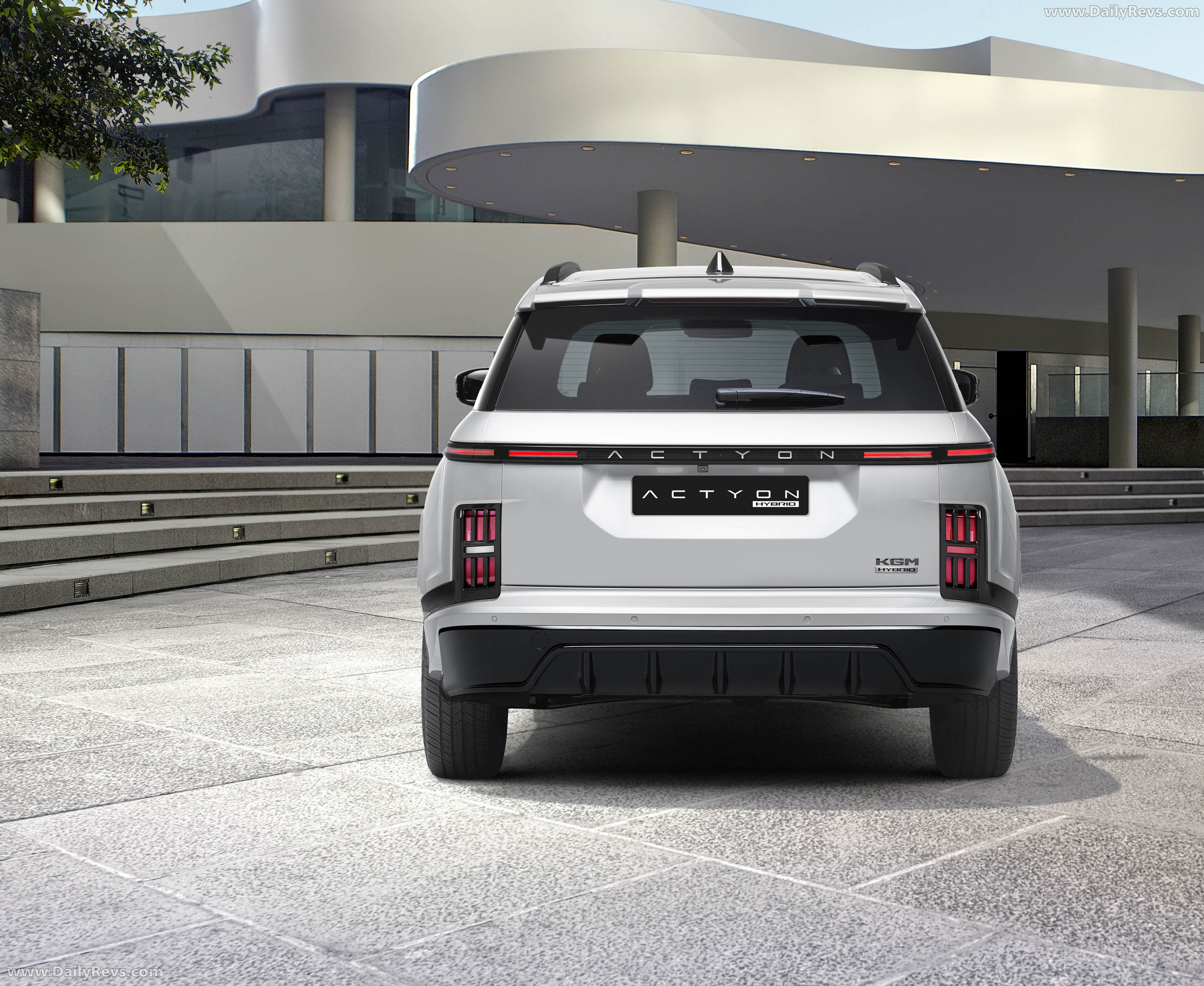 2025 KGM Motors Actyon Hybrid Rear View