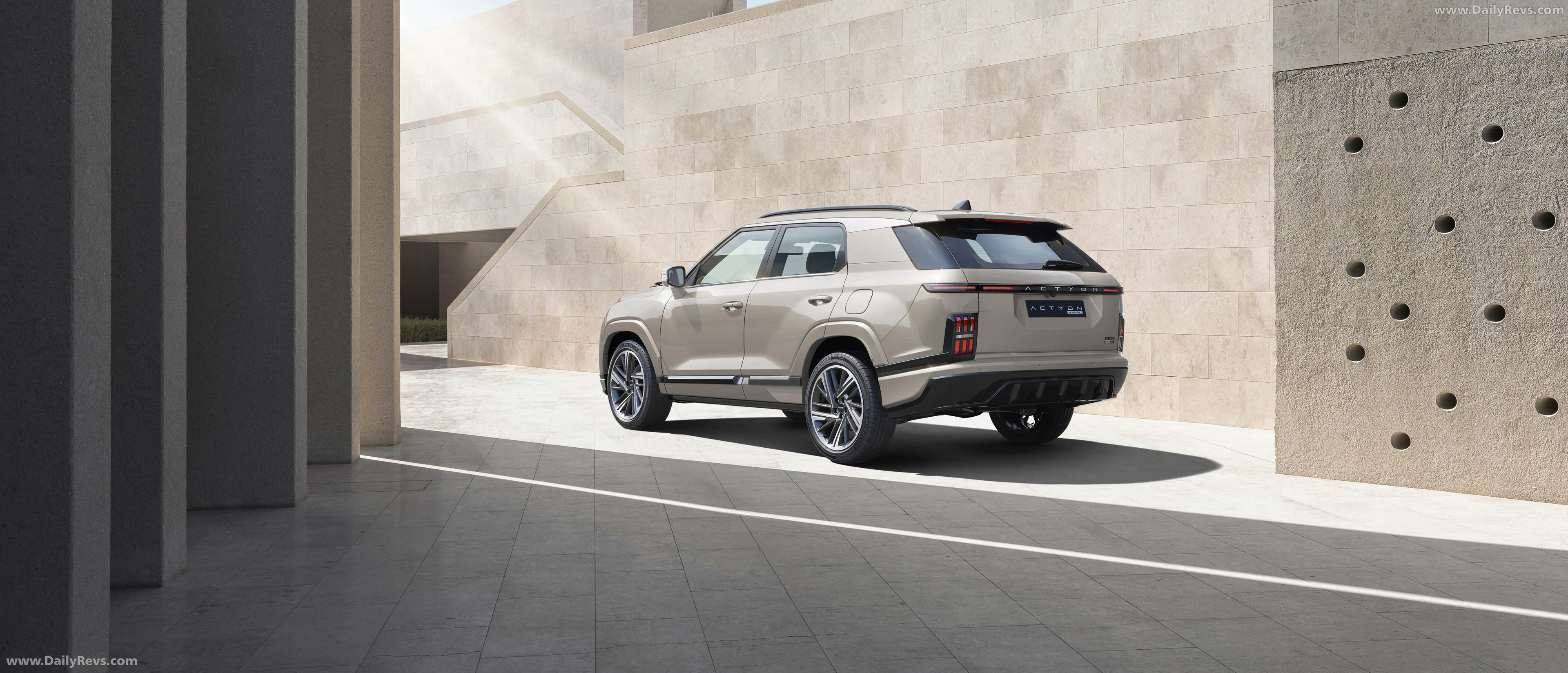 2025 KGM Motors Actyon Hybrid Rear View