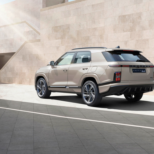 2025 KGM Motors Actyon Hybrid Rear View