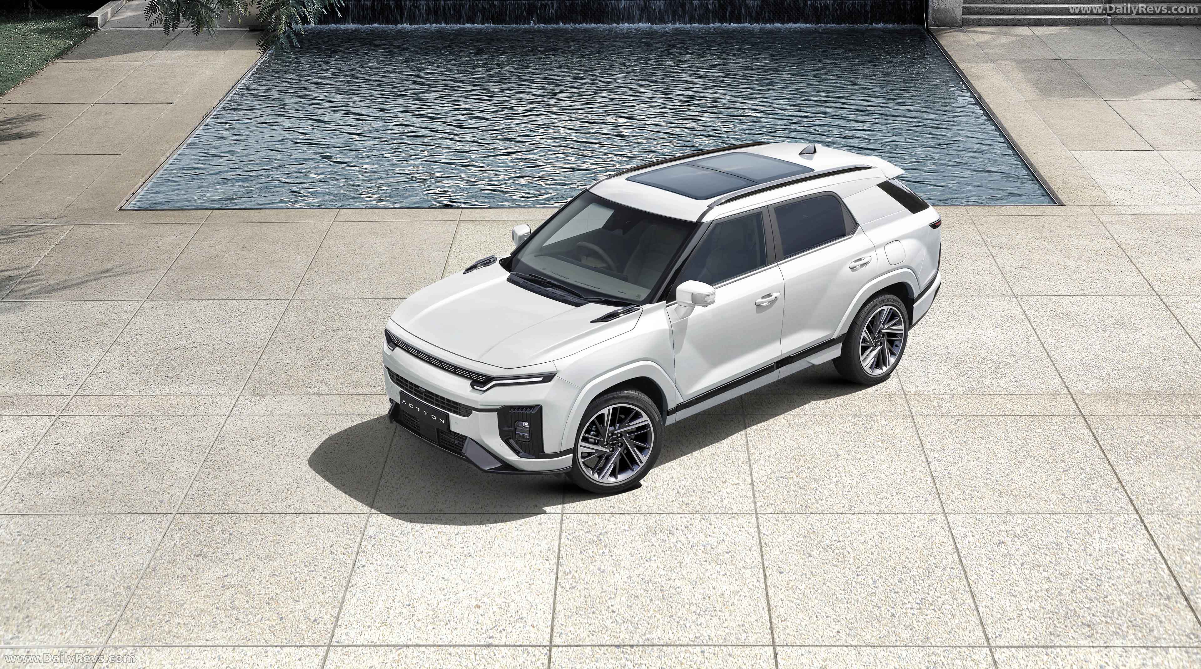 2025 KGM Motors Actyon Hybrid Top View