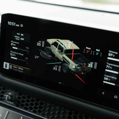 2025 Kia Tasman X-Pro 4X4 Interior