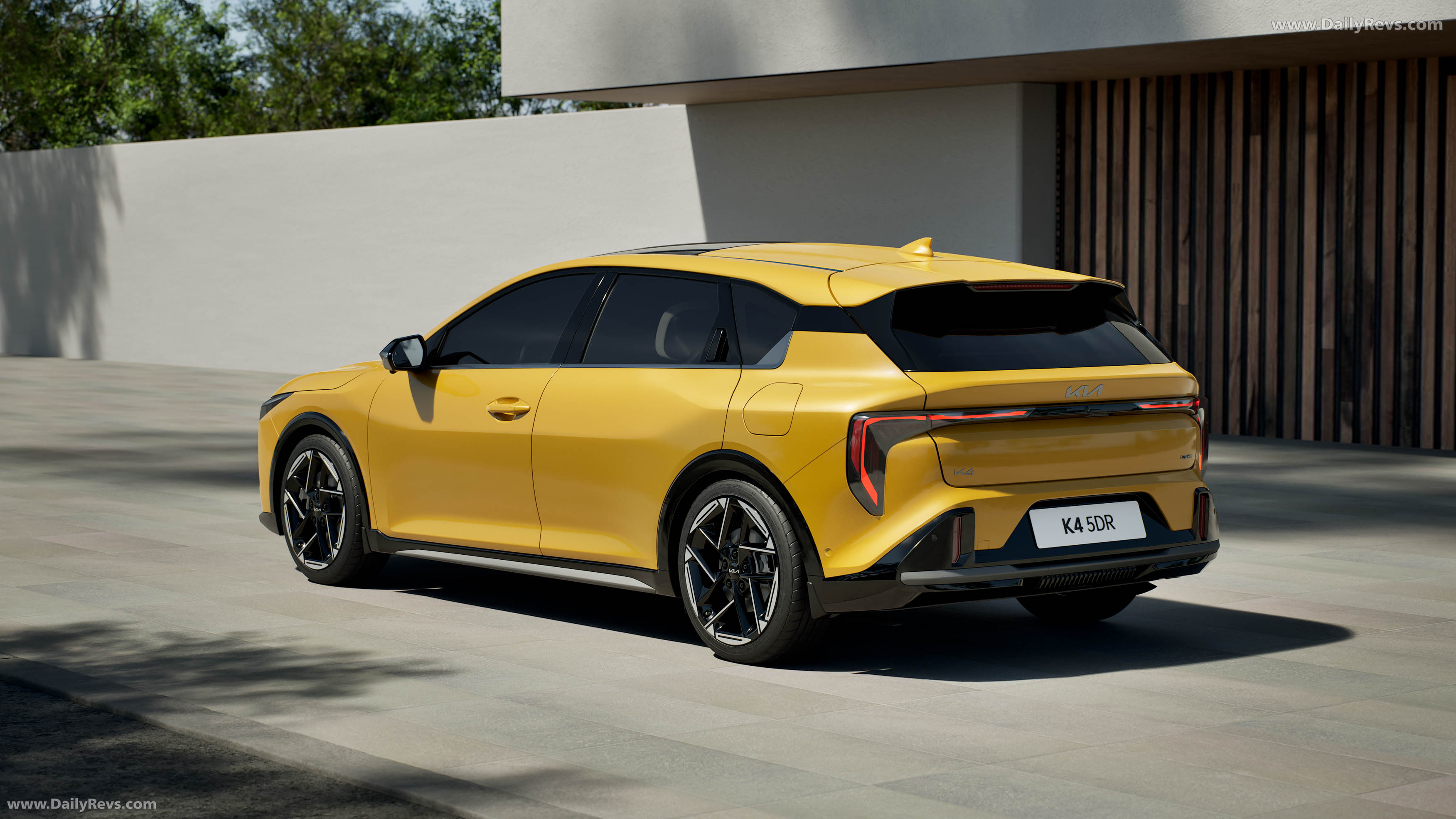 2026 Kia K4 5DR European Version Rear View