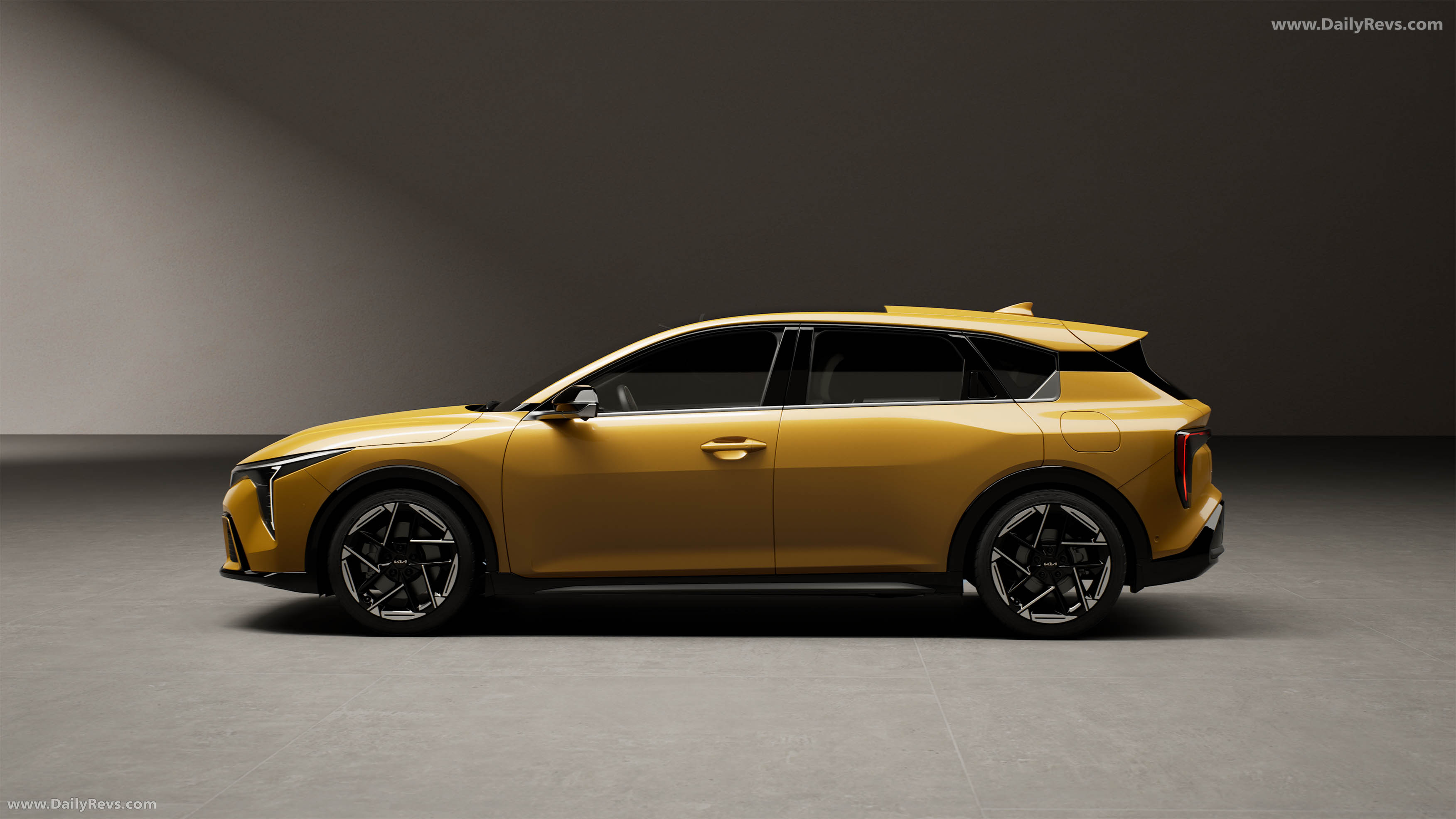 2026 Kia K4 5DR European Version Side View