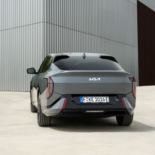2026 Kia EV4 Fastback GT-Line European Version Rear View