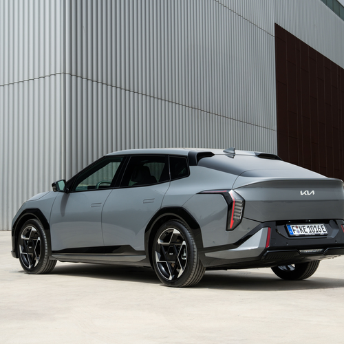 2026 Kia EV4 Fastback GT-Line European Version Rear View