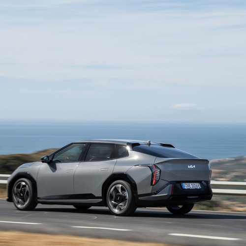 2026 Kia EV4 Fastback GT-Line European Version Rear View