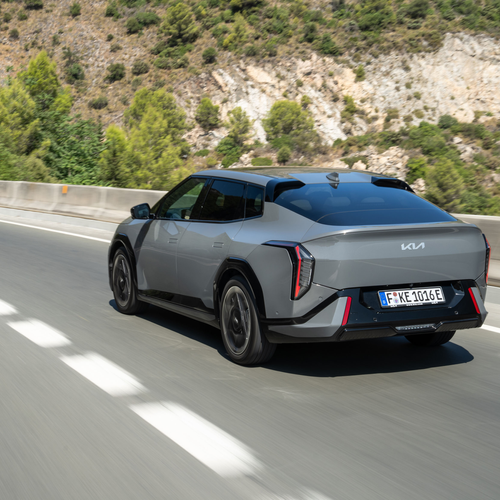 2026 Kia EV4 Fastback GT-Line European Version Rear View
