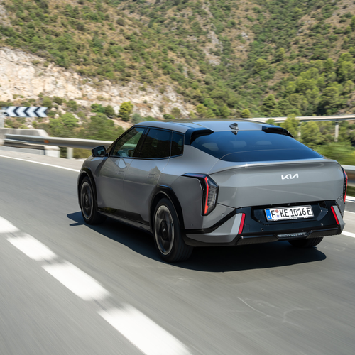 2026 Kia EV4 Fastback GT-Line European Version Rear View