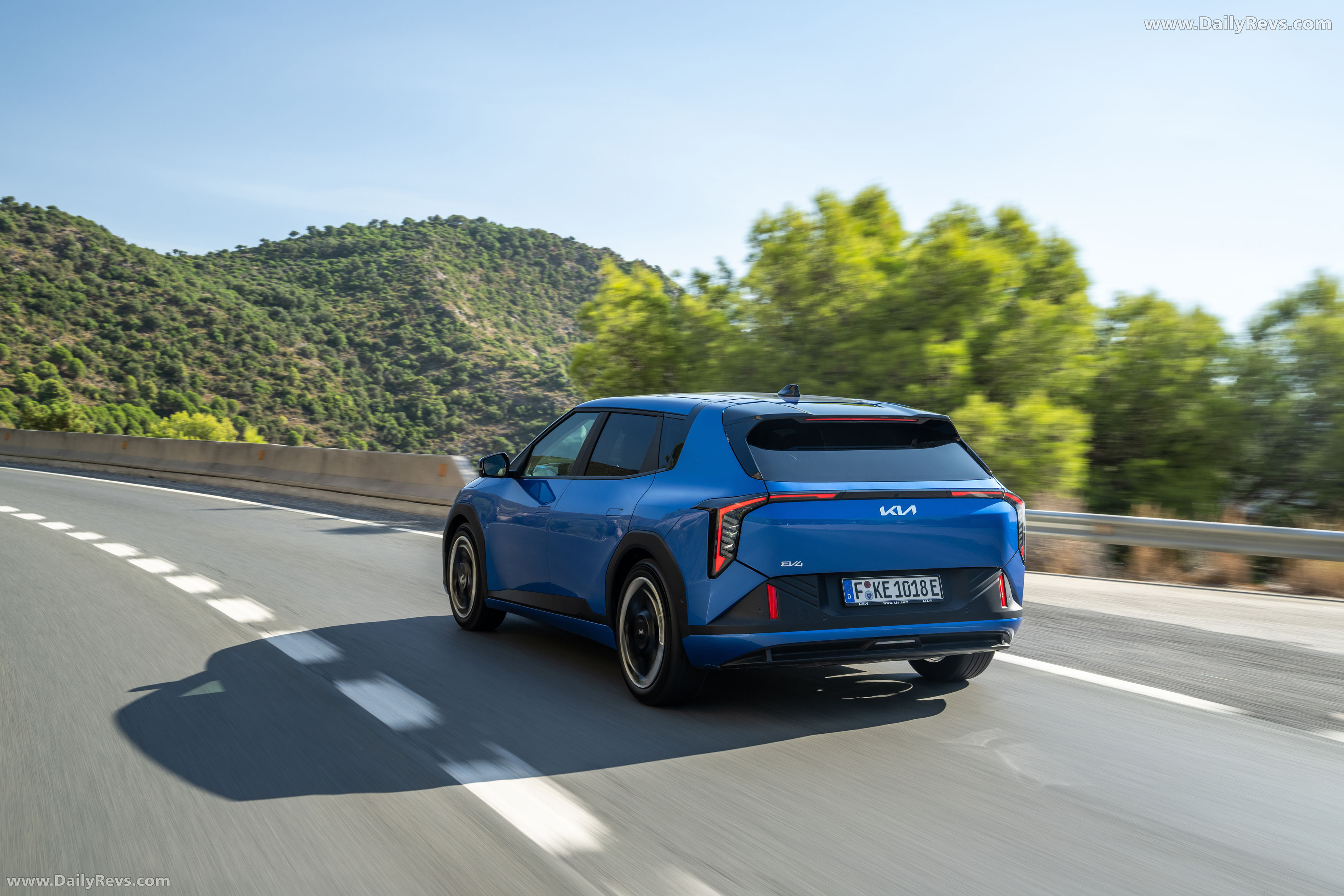 2026 Kia EV4 European Version Rear View