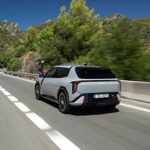 2026 Kia EV4 Hatchback GT-Line European Version Rear View