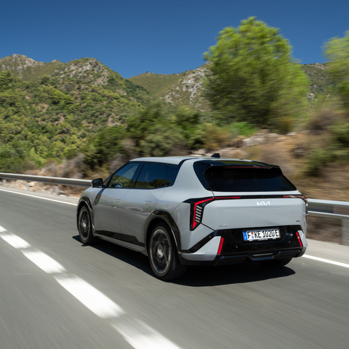 2026 Kia EV4 Hatchback GT-Line European Version Rear View