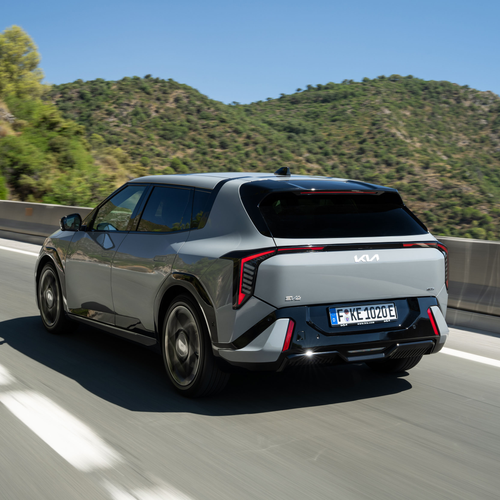 2026 Kia EV4 Hatchback GT-Line European Version Rear View