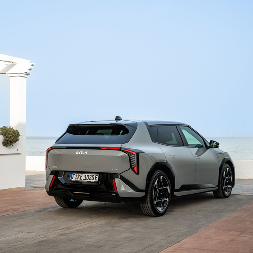 2026 Kia EV4 Hatchback GT-Line European Version Rear View