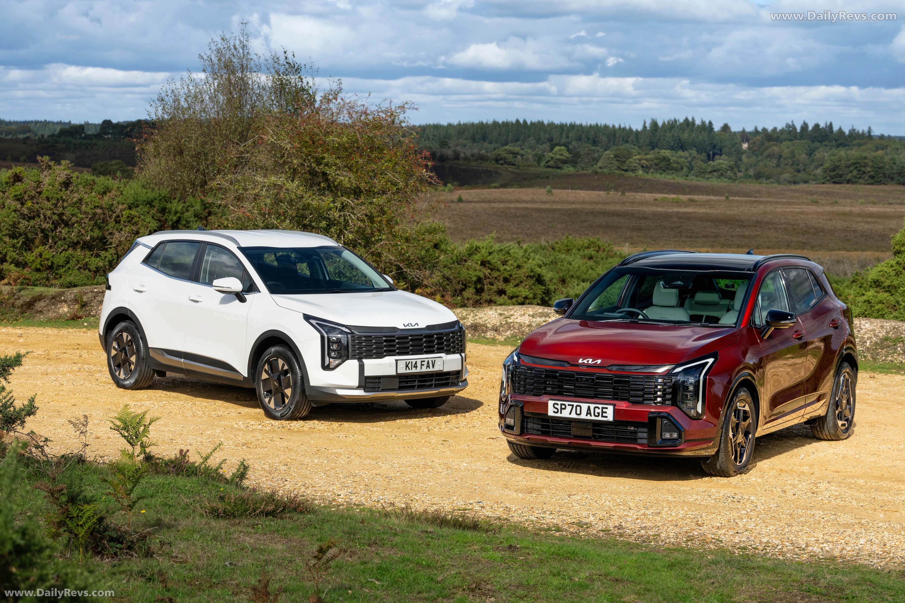 2026 Kia Sportage GT-Line S UK Version Front View