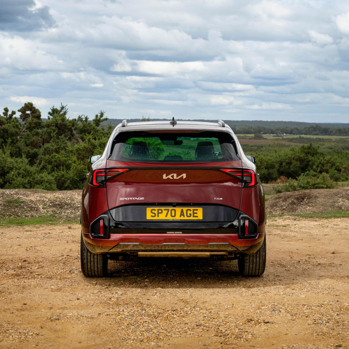 2026 Kia Sportage GT-Line S UK Version Rear View