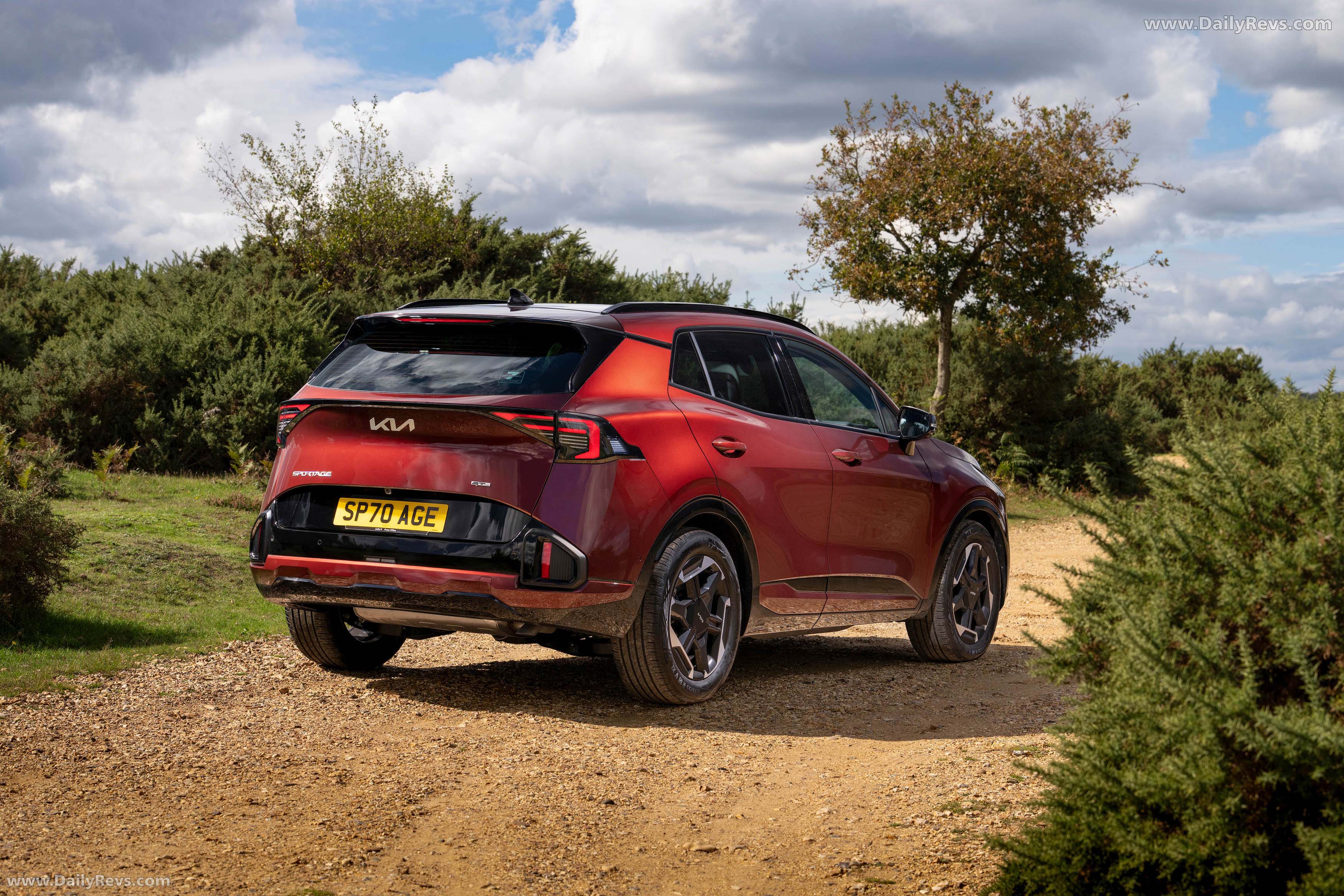 2026 Kia Sportage GT-Line S UK Version Rear View
