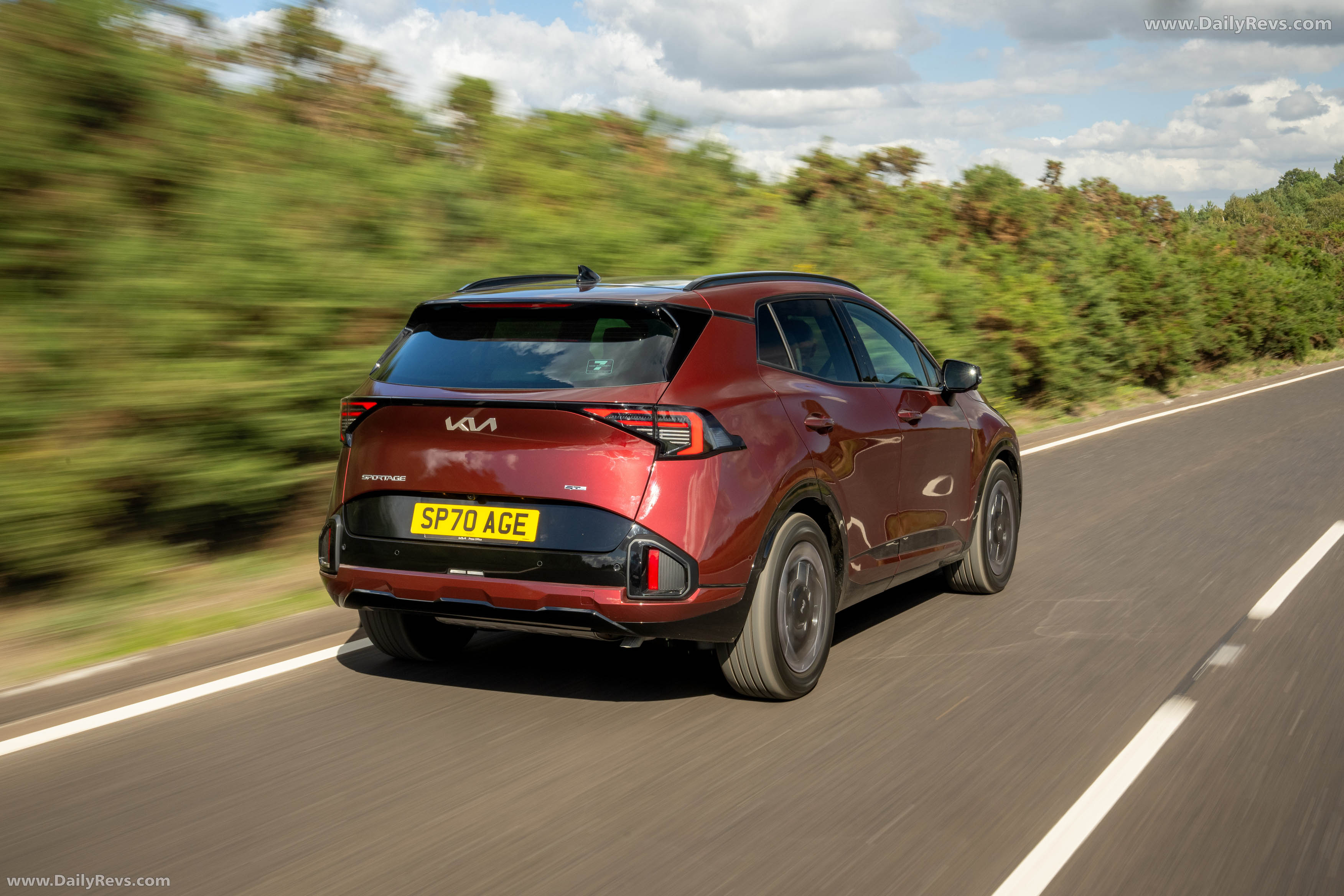 2026 Kia Sportage GT-Line S UK Version Rear View