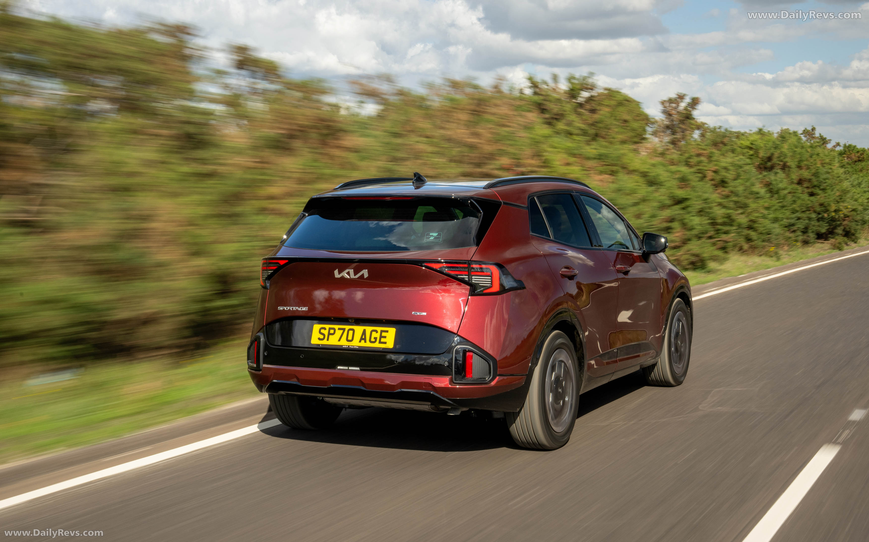 2026 Kia Sportage GT-Line S UK Version Rear View