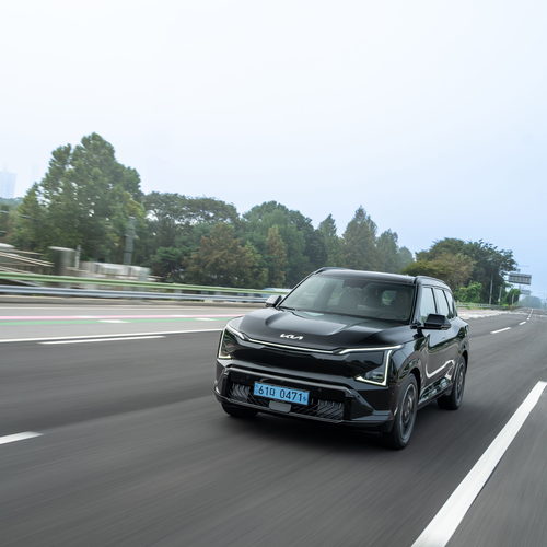 2026 Kia EV5 GT-Line Fusion Black Front View