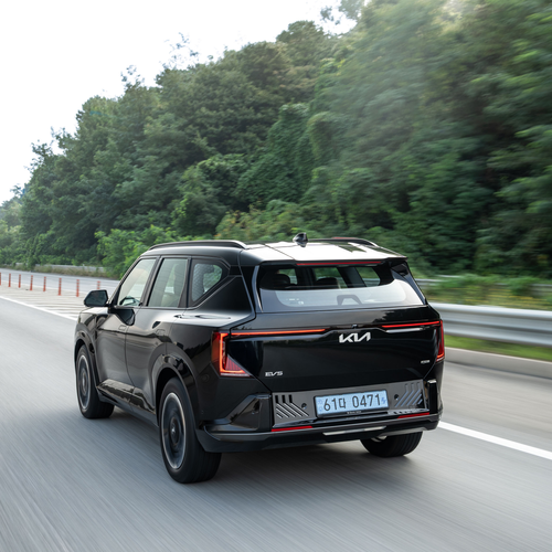 2026 Kia EV5 GT-Line Fusion Black Rear View