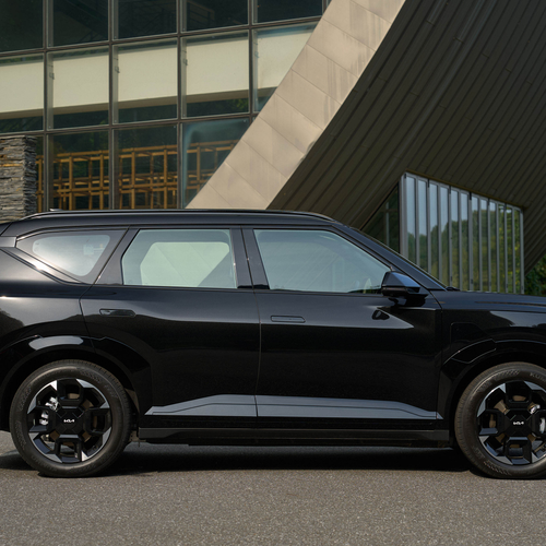 2026 Kia EV5 GT-Line Fusion Black Side View