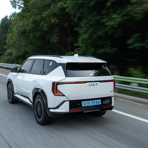 2026 Kia EV5 GT-Line White Pearl Rear View