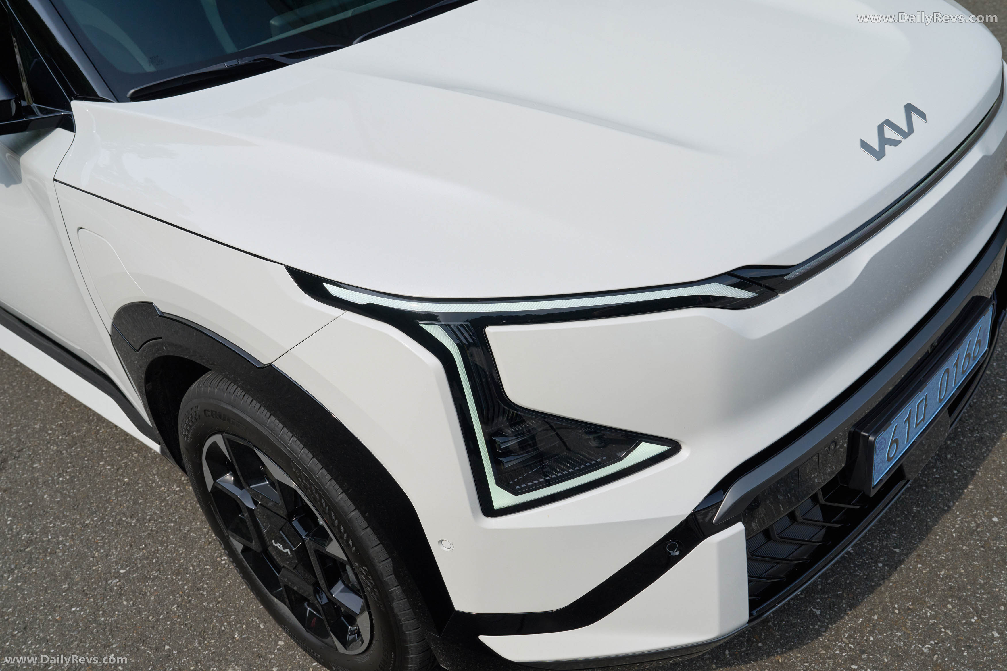 2026 Kia EV5 GT-Line White Pearl Exterior