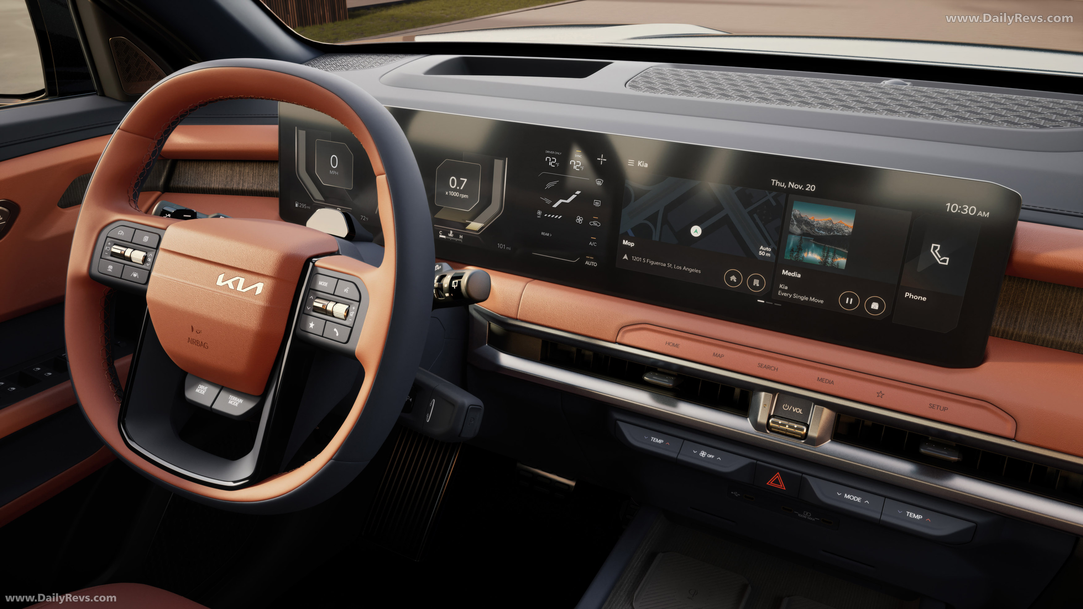 2027 Kia Telluride SXP Interior