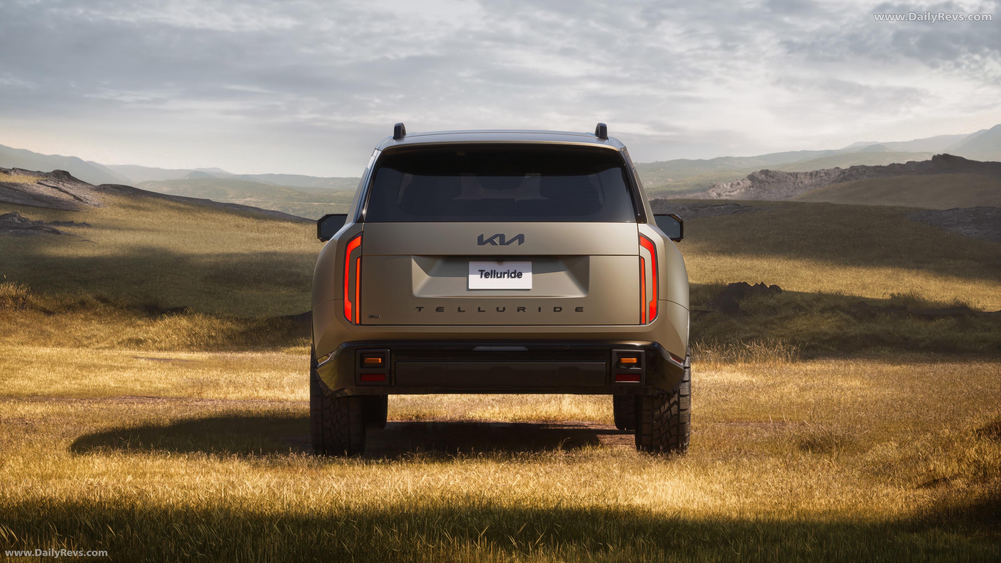 2027 Kia Telluride X-Pro Rear View