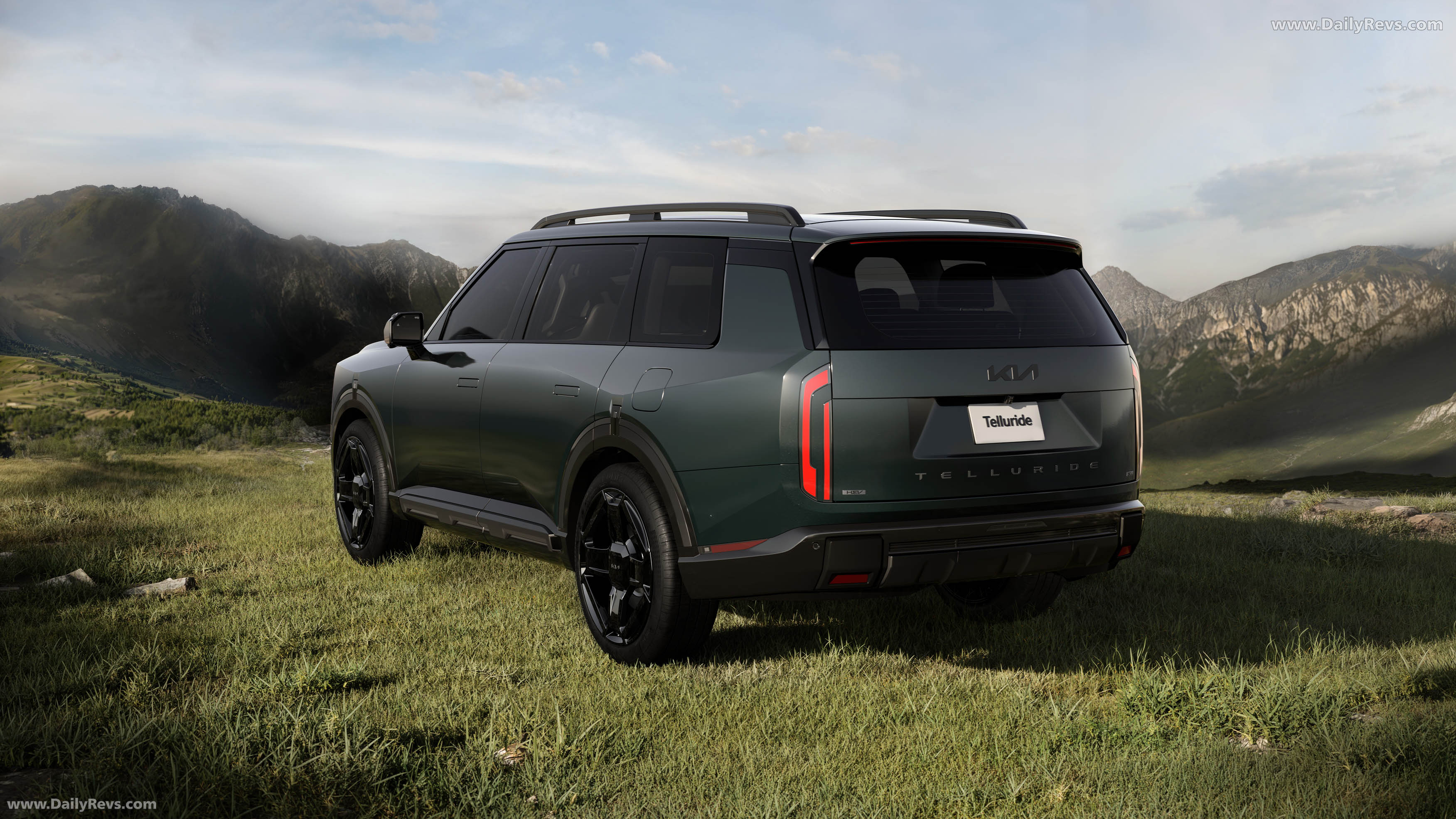 2027 Kia Telluride HEV X-Line Rear View
