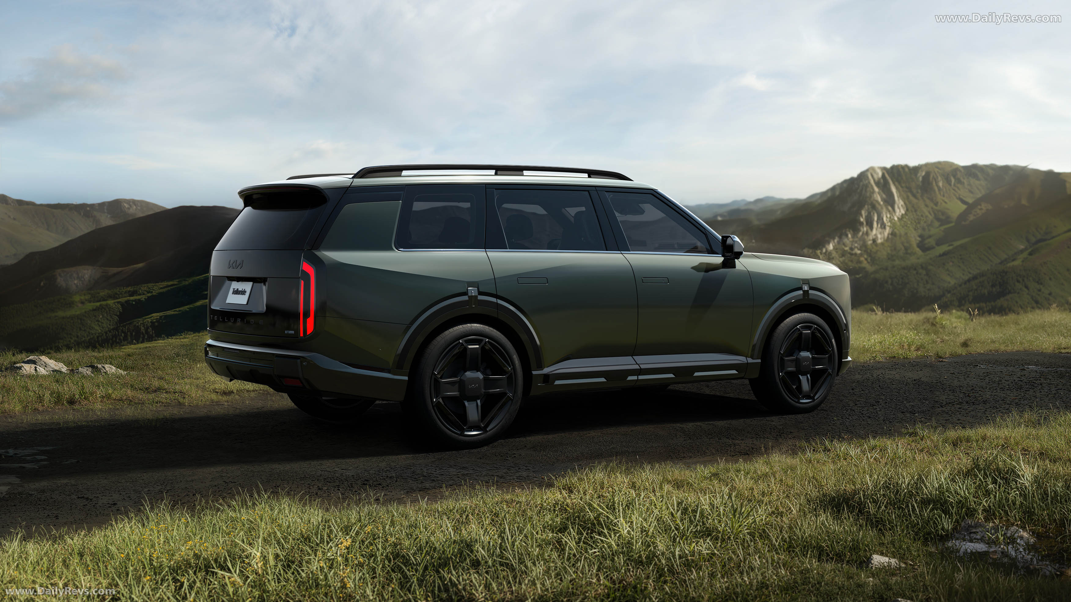 2027 Kia Telluride HEV X-Line Rear View