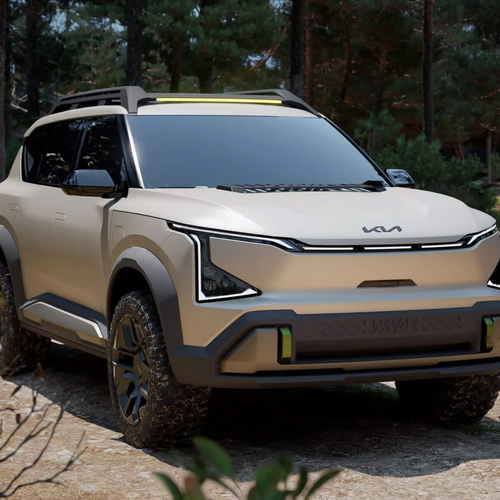 2025 Kia EV5 WKNDR Concept Front View