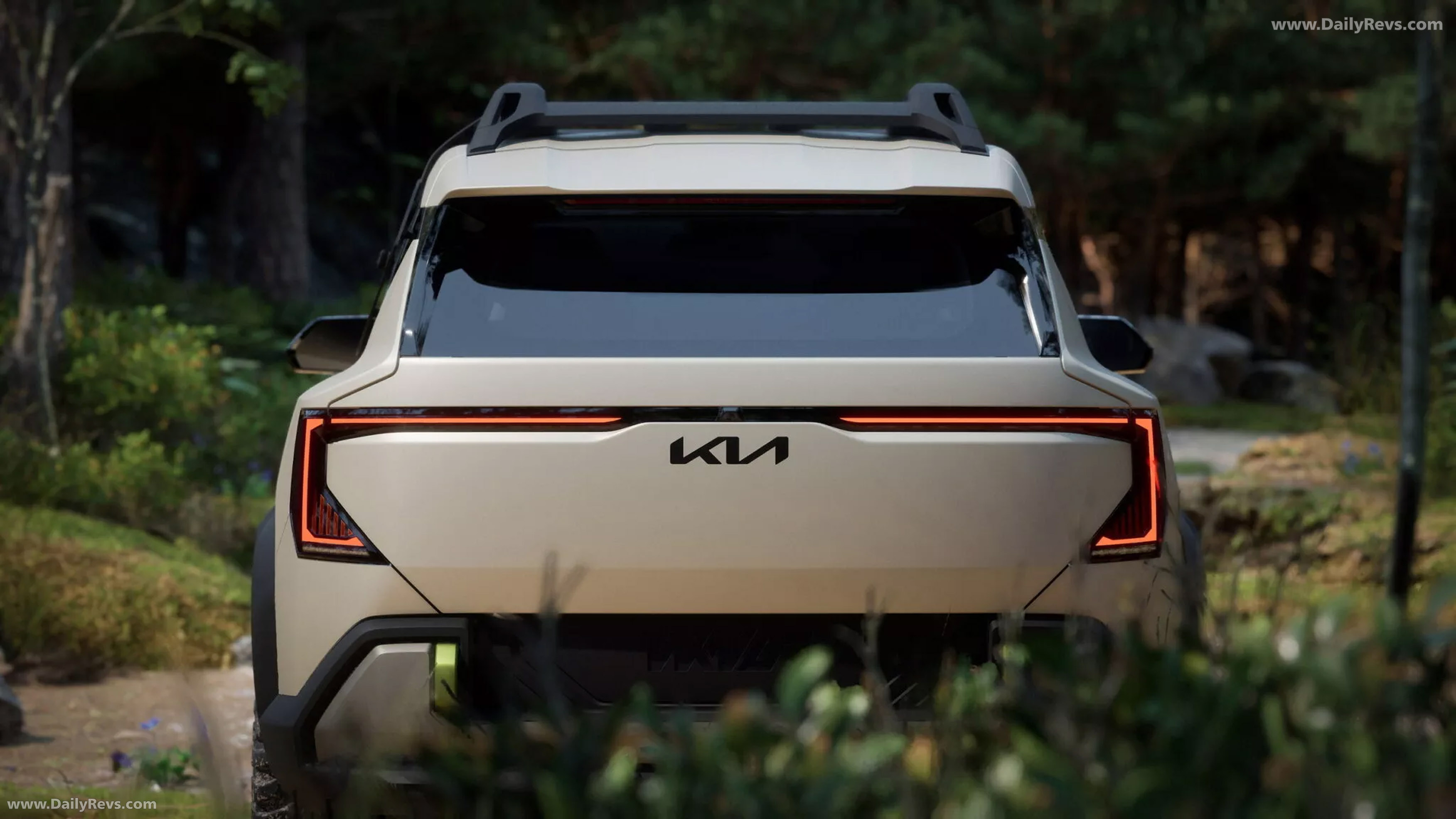 2025 Kia EV5 WKNDR Concept Rear View