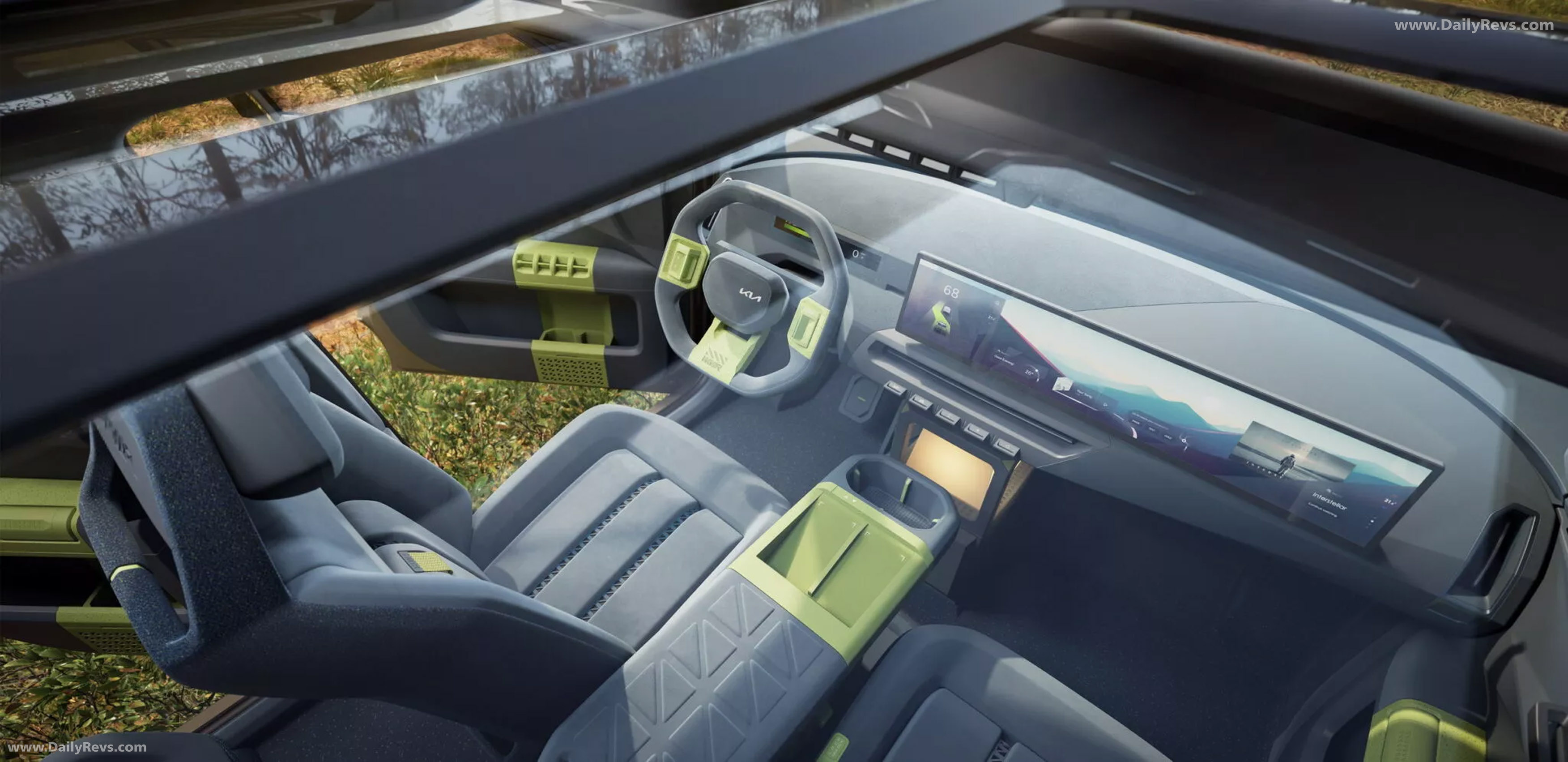 2025 Kia EV5 WKNDR Concept Interior