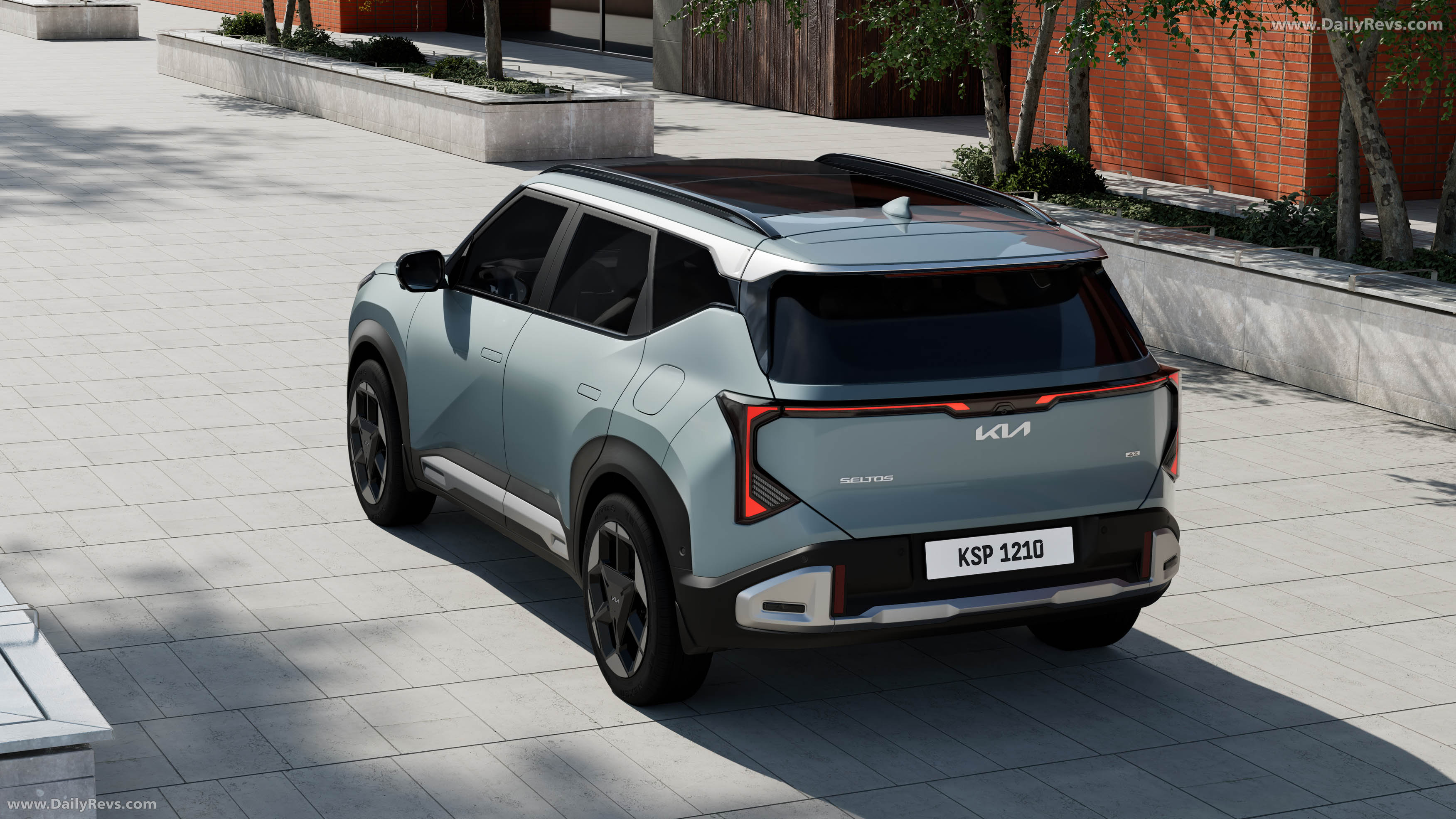 2027 Kia Seltos 4X Rear View
