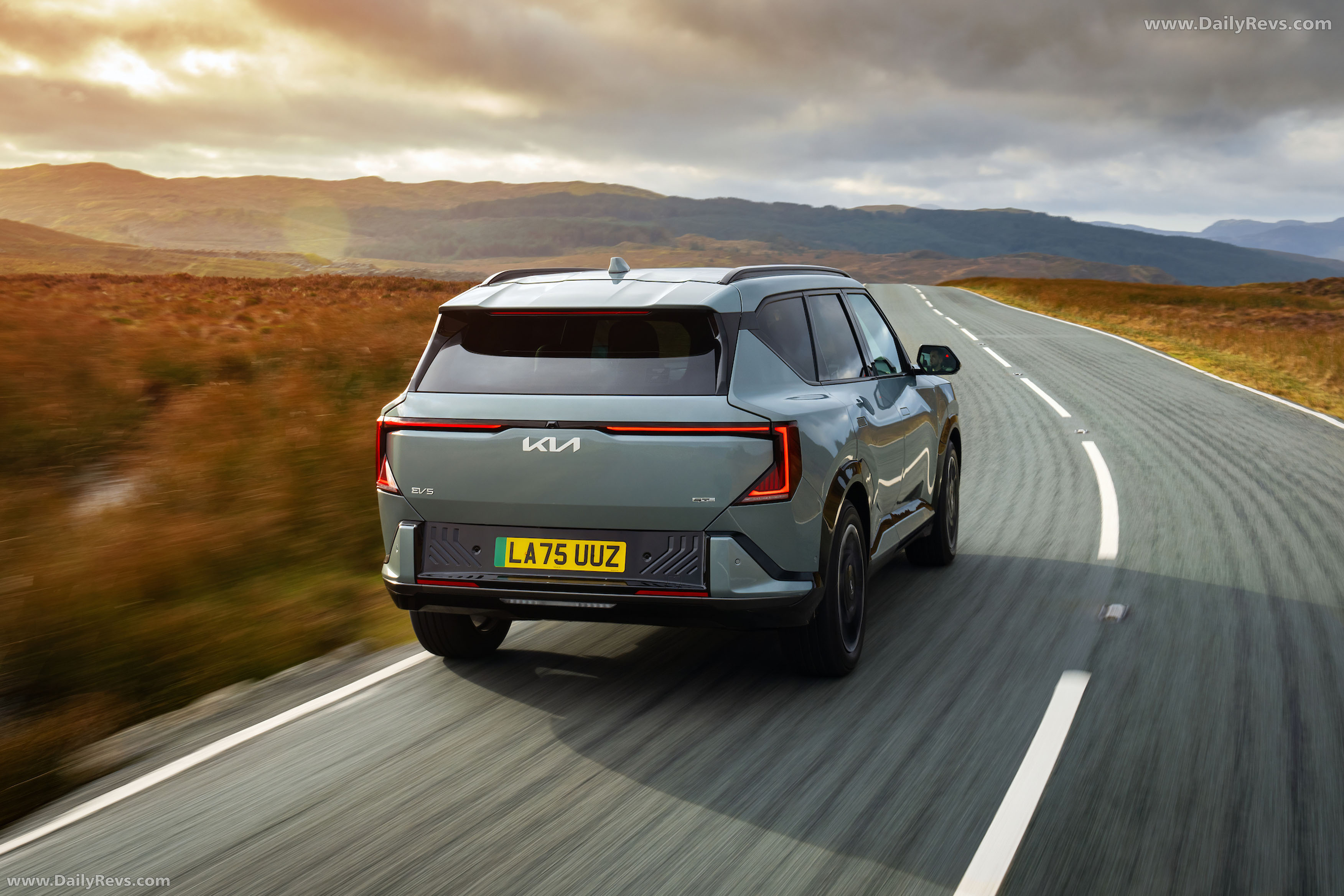 2026 Kia EV5 GT-Line S UK Version Rear View