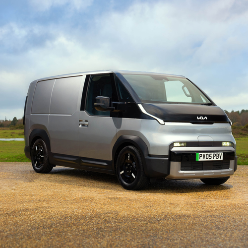 2026 Kia PV5 Cargo Steel Grey Front View