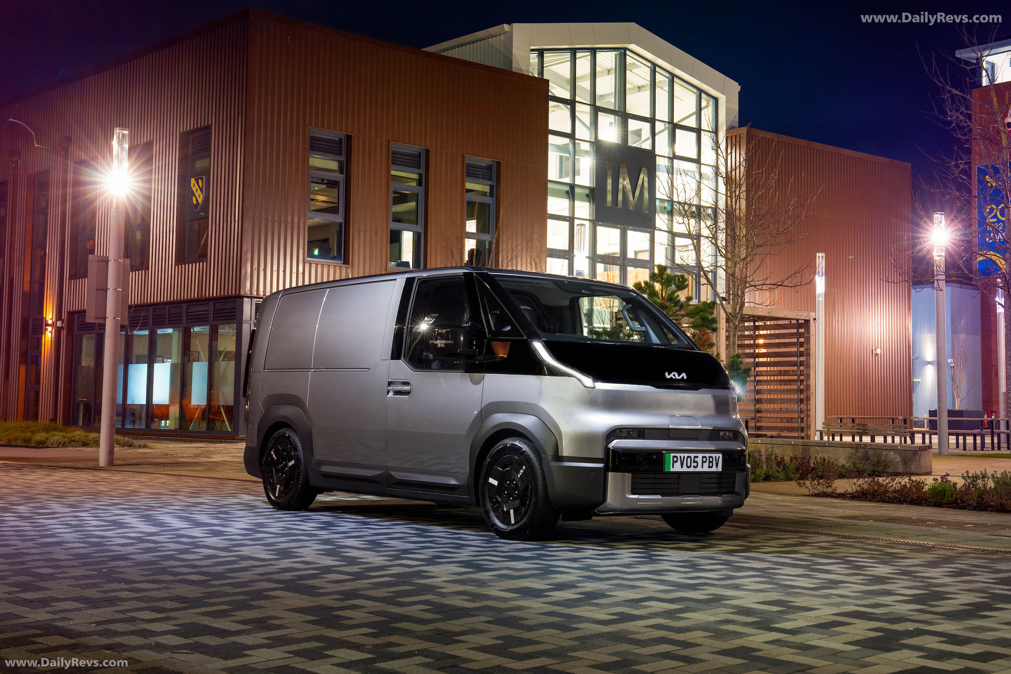 2026 Kia PV5 Cargo Steel Grey Front View