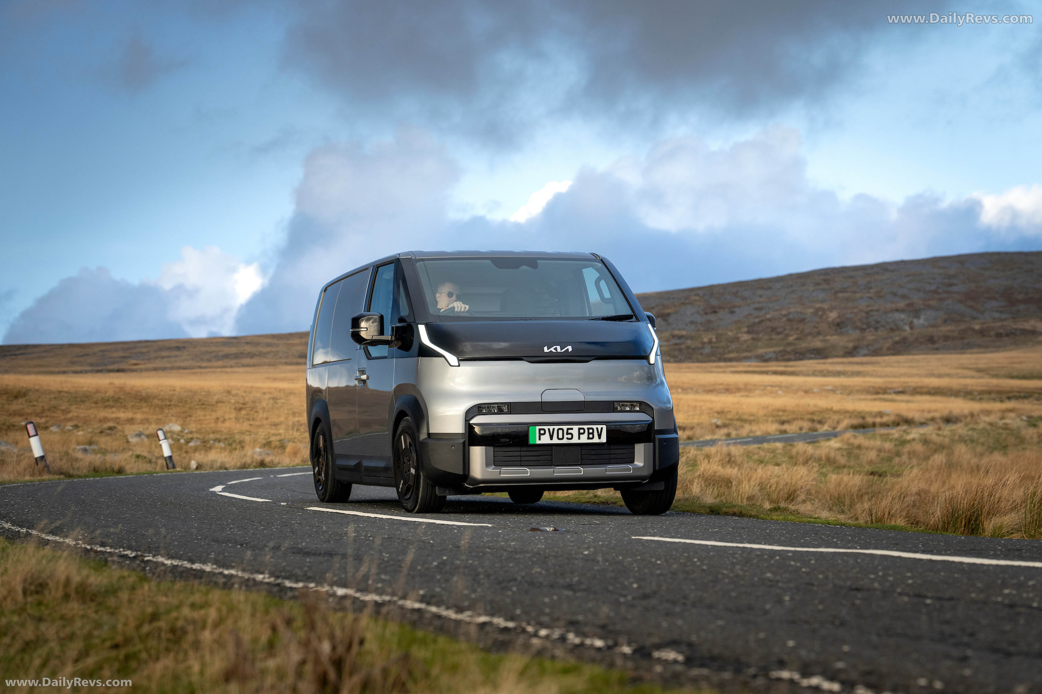 2026 Kia PV5 Cargo Steel Grey Front View