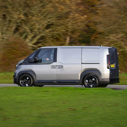 2026 Kia PV5 Cargo Steel Grey Side View