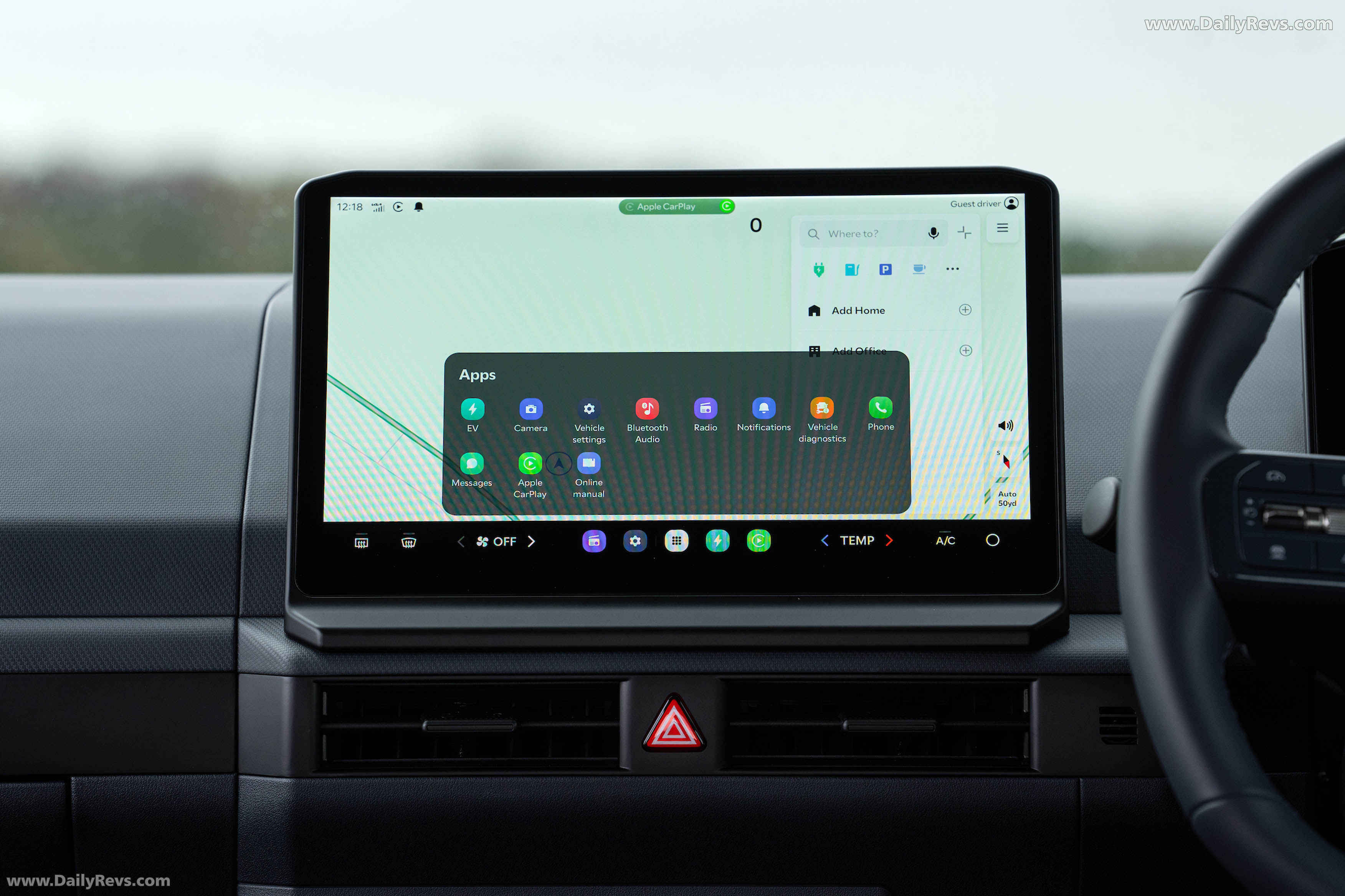 2026 Kia PV5 Cargo Steel Grey Interior