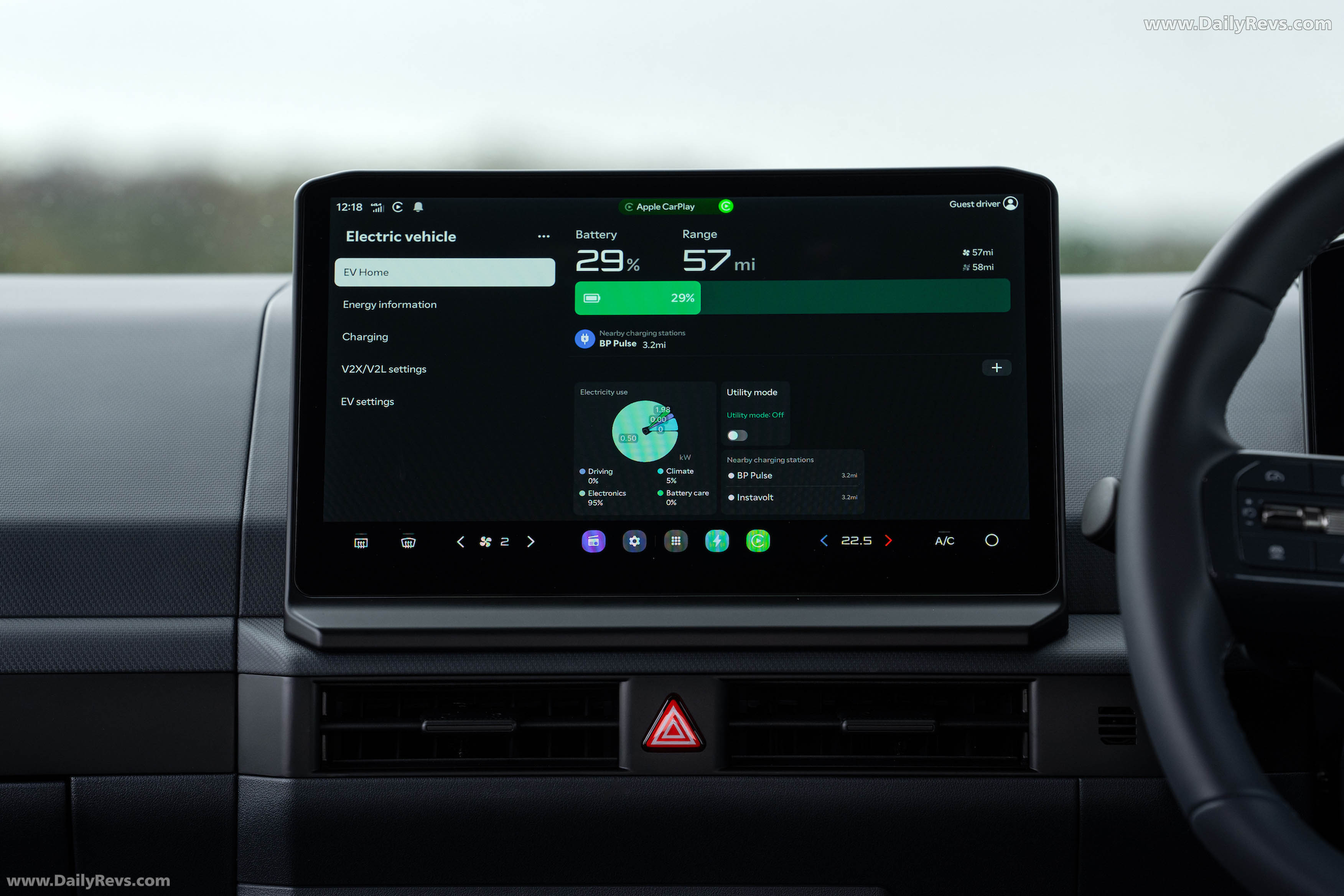 2026 Kia PV5 Cargo Steel Grey Interior