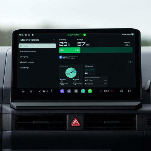 2026 Kia PV5 Cargo Steel Grey Interior