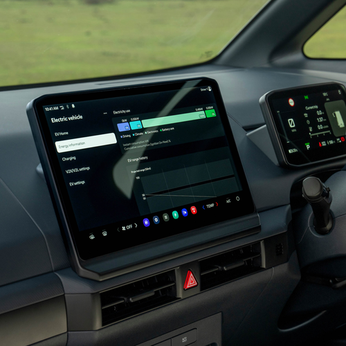 2026 Kia PV5 Cargo Steel Grey Interior