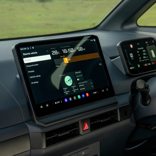 2026 Kia PV5 Cargo Steel Grey Interior