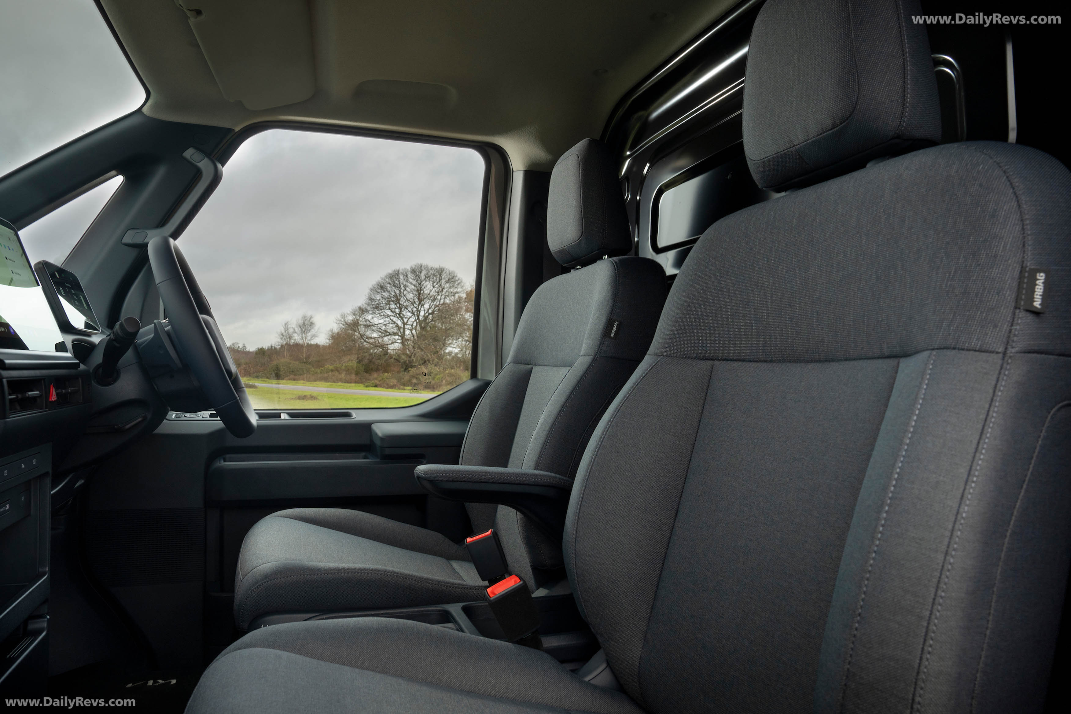 2026 Kia PV5 Cargo Steel Grey Interior