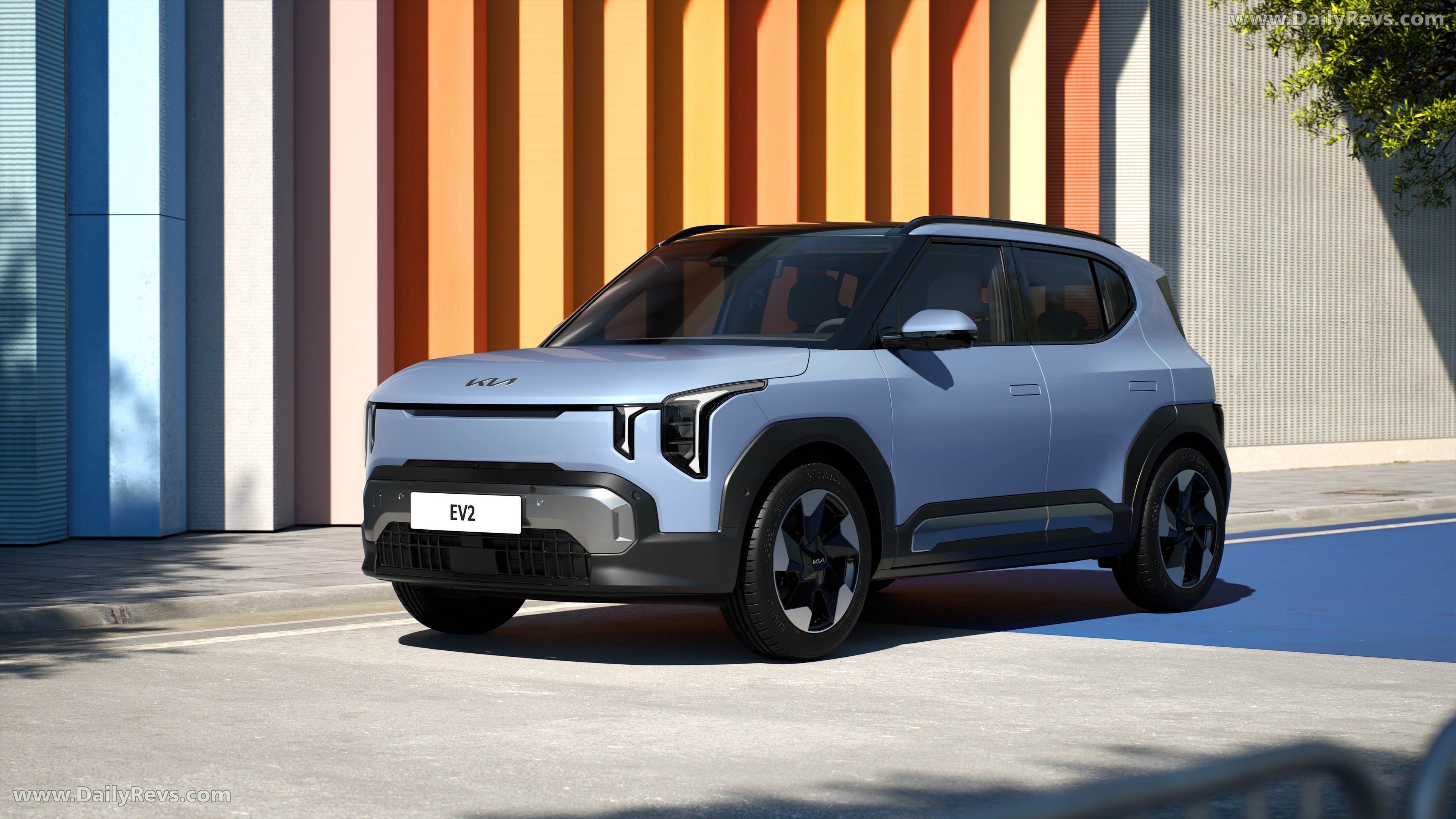 2027 Kia EV2 Front View