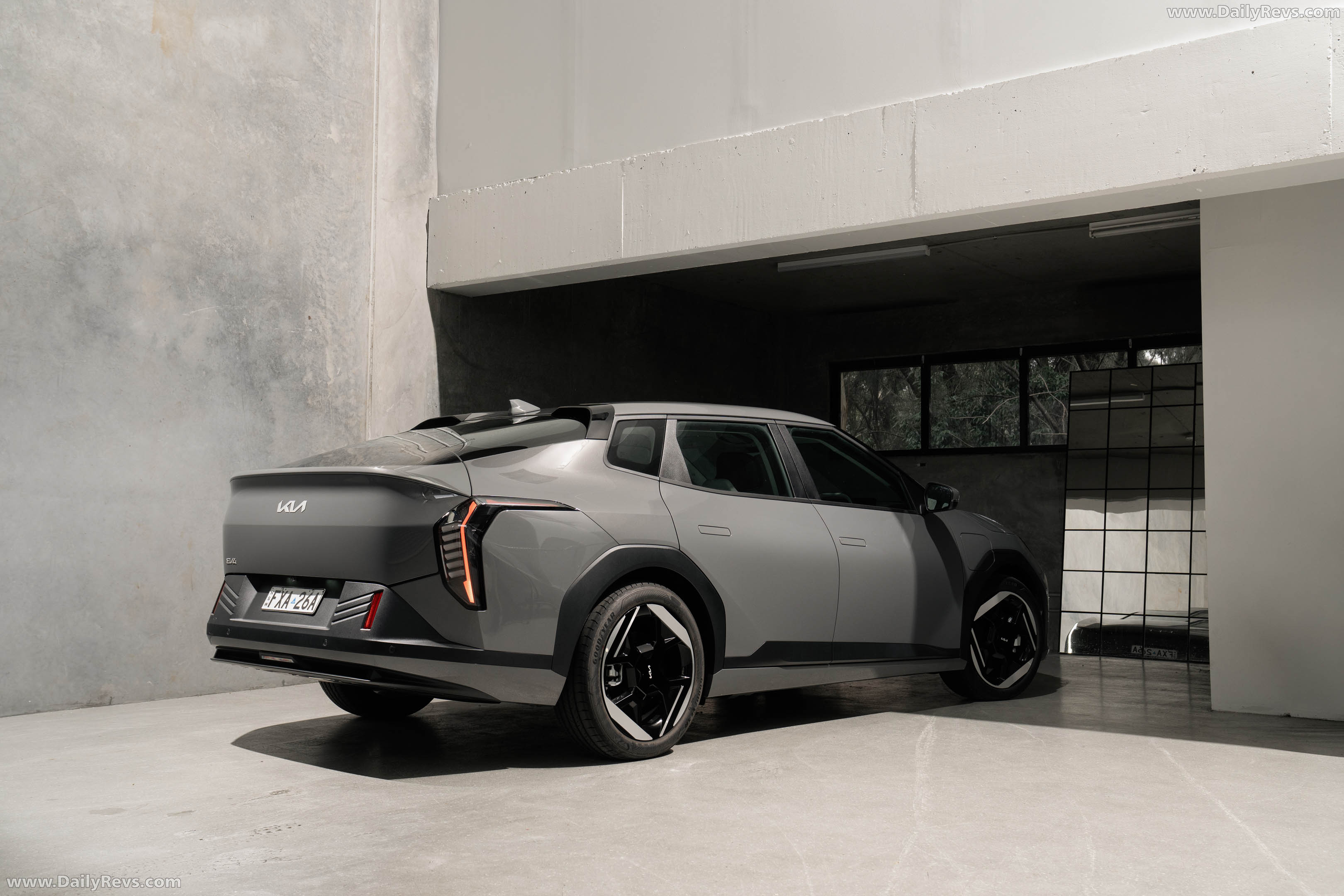 2026 Kia EV4 Earth Australian Version Rear View