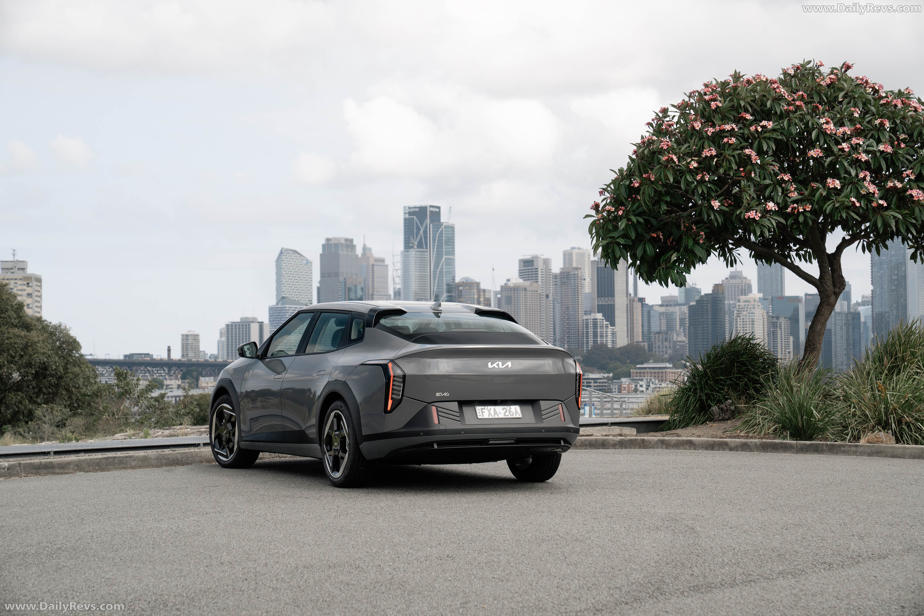 2026 Kia EV4 Earth Australian Version Rear View